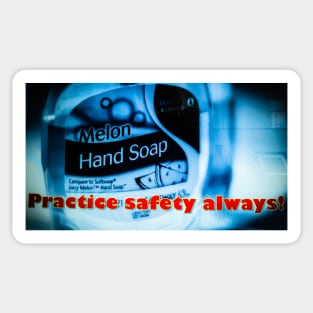 Practice Safety Always Sticker